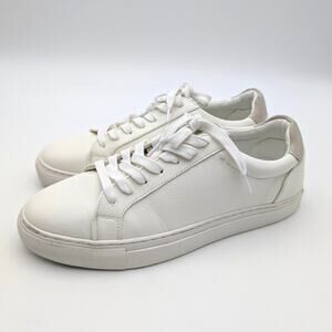 Nordstrom Rack Austin Low Top Sneaker Shoes Lace-Up Men's White Size US9M EU42